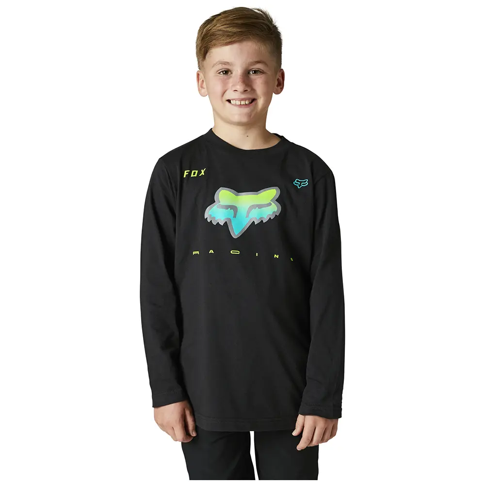 Fox Rkane Long Sleeve Youth Black