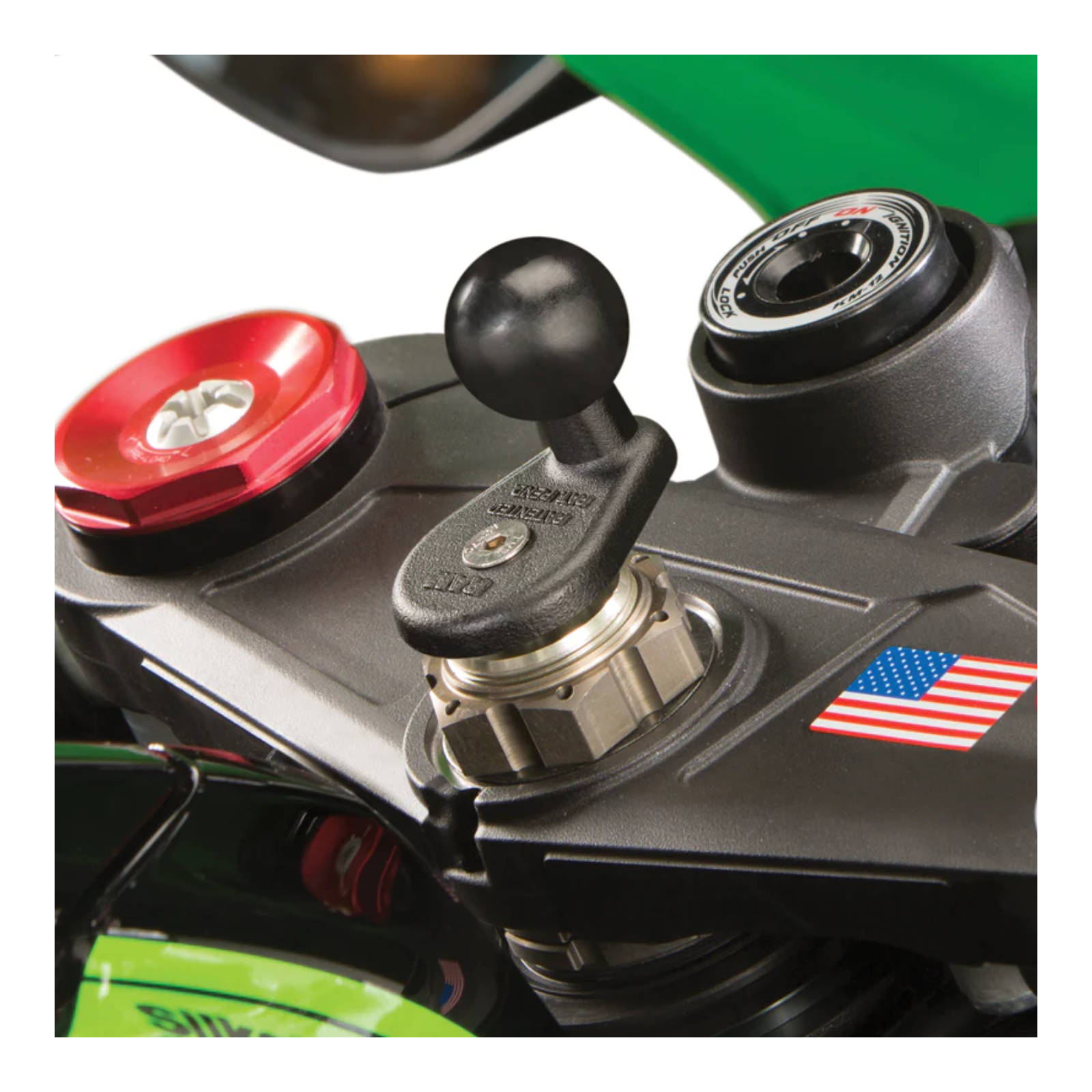 RAM MOTORCYCLE FORK STEM BALL BASE - Image 2