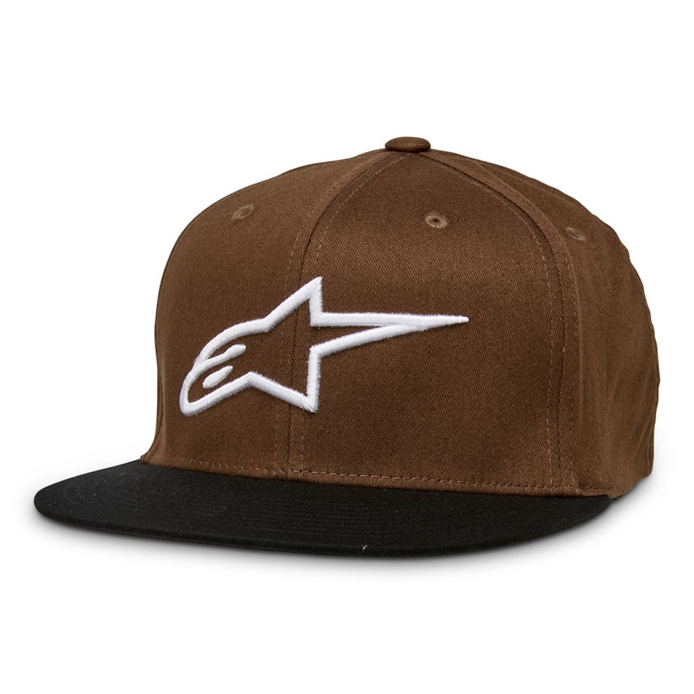 Alpinestars Ageless Flatbill Hat Brown/Black - Image 1