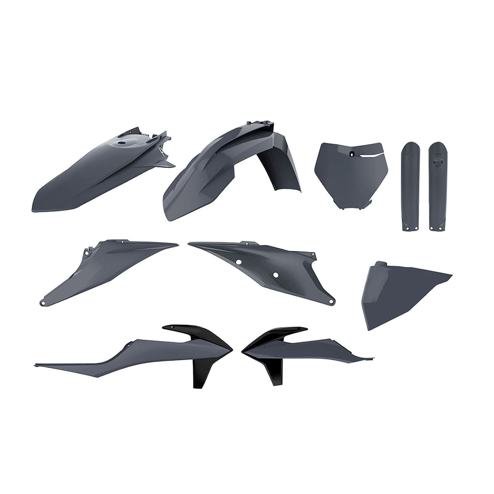 POLISPORT MX KIT KTM SX/SX-F 19-21 NARDO GREY - Image 1