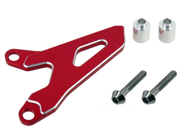 FRONT SPROCKET COVER PSYCHIC CRF250R 10-15 CRF450R 09-15   RED - Image 1
