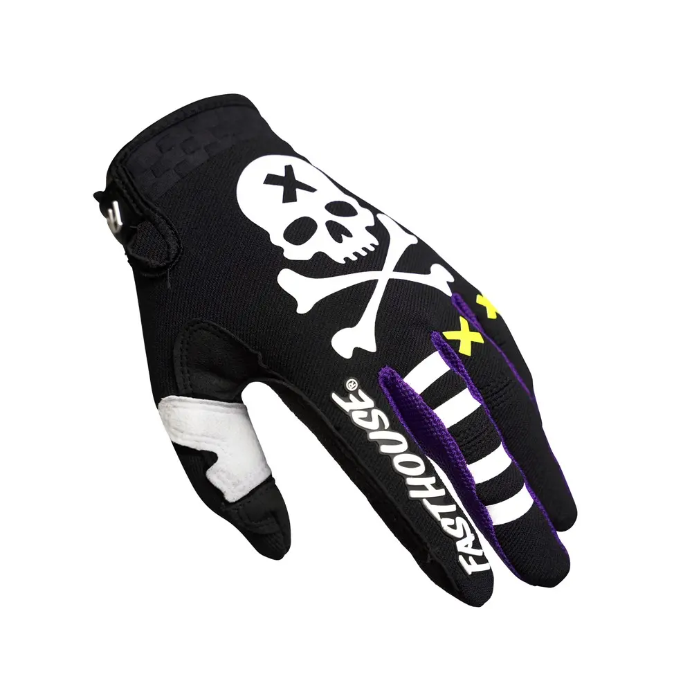 Fasthouse Youth Speed Style Rufio Motocross Gloves Black/White