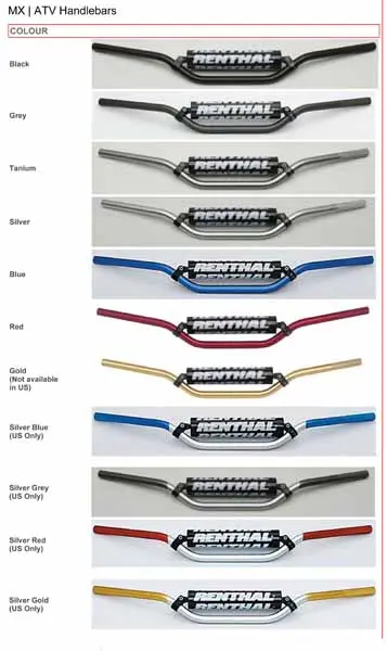 RENTHAL RETRO 7/8 HANDLEBAR