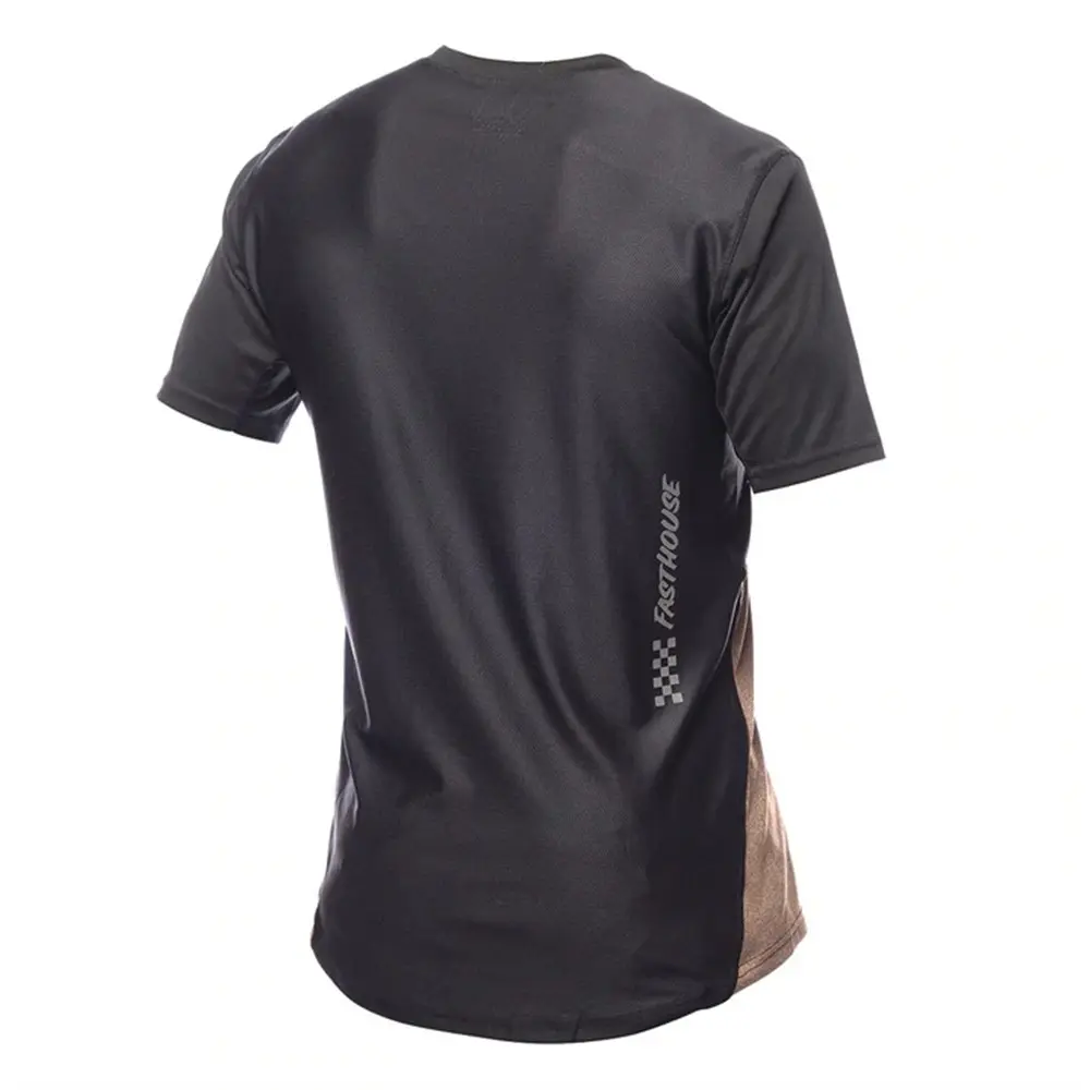 Fasthouse Alloy Mesa Short Sleeve Jersey Heather Gold/Brown