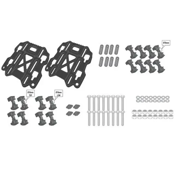 FIXING SYSTEM FOR MOUNTING GRT709 (INCLUDED WITH PANNIER SET)