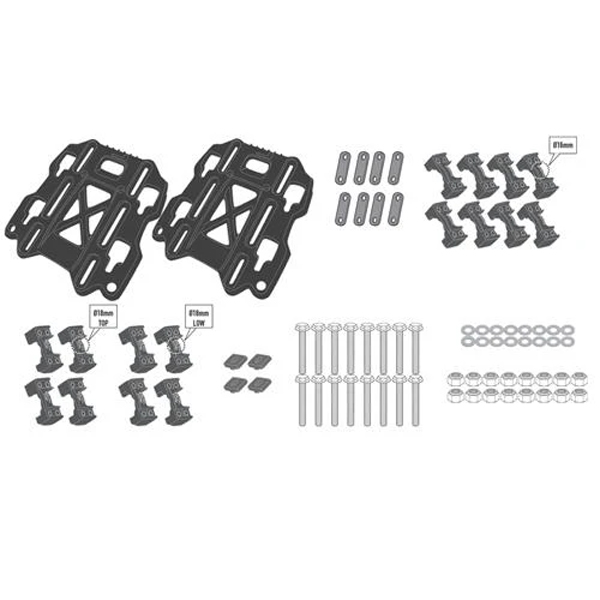 FIXING SYSTEM FOR MOUNTING GRT709 (INCLUDED WITH PANNIER SET) - Image 1