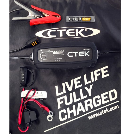 CTEK 5 Amp Battery Charger Bundle - PROMO PACK - Image 1