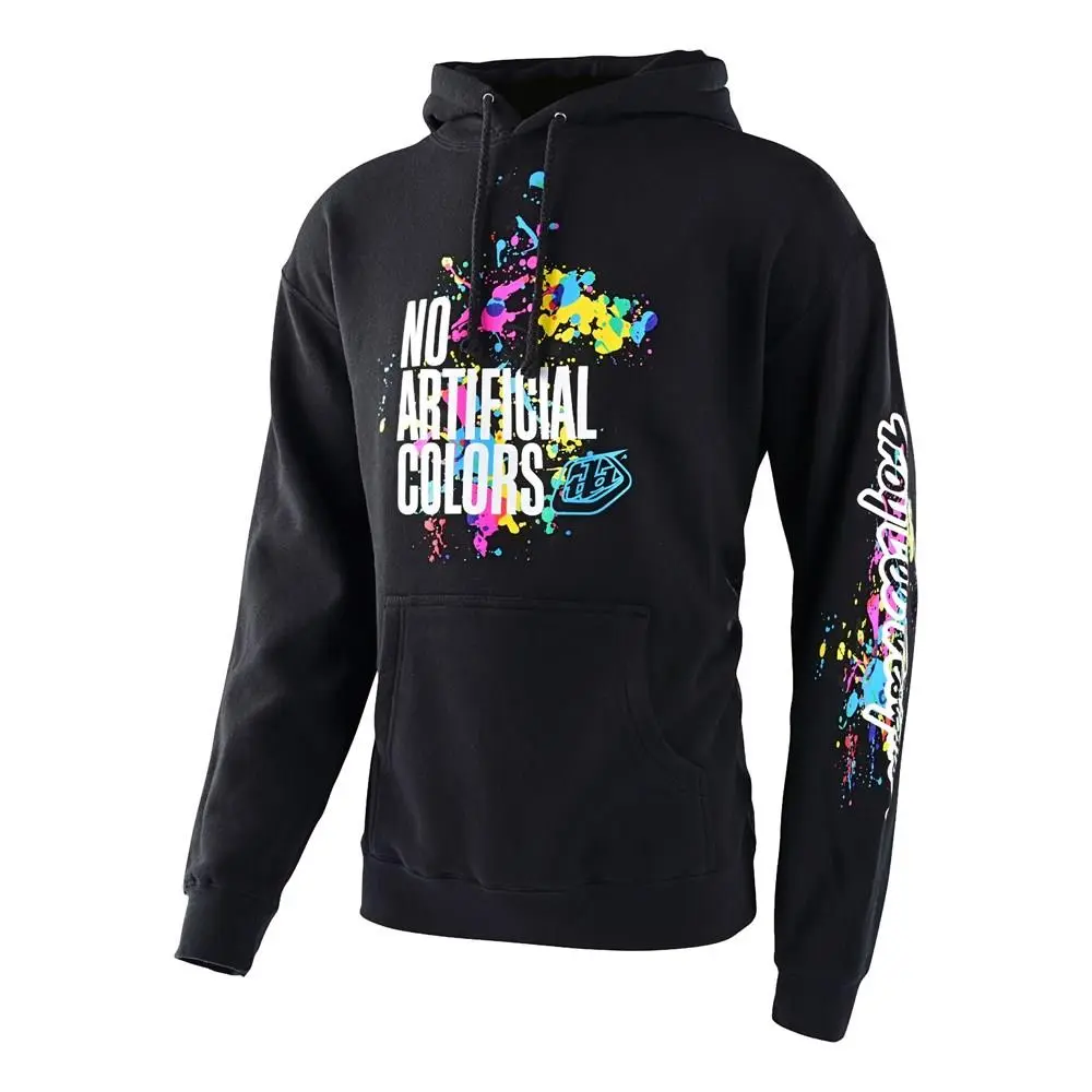 Troy Lee Designs No Artificial Colors Pullover Hoodie Black