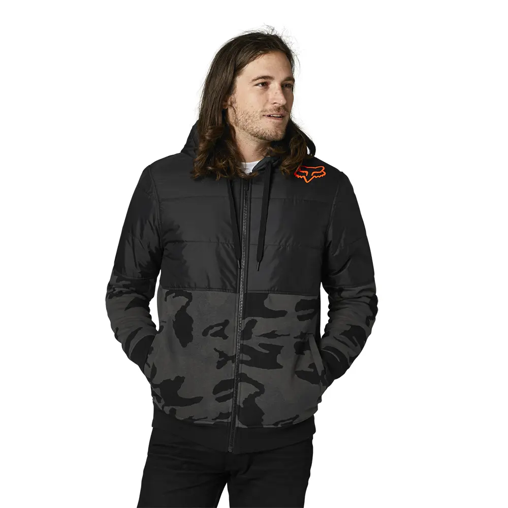 Hoodie Fox Lindon Sasquatch Black Camo