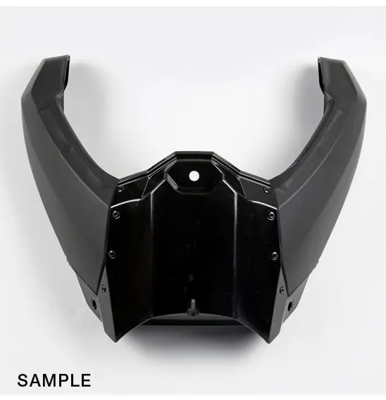 UFO YZF250 14-18/450 14-17/WRF250 15-18/450 16-18 AIR BOX COVER W/RIVETS (WHITE)