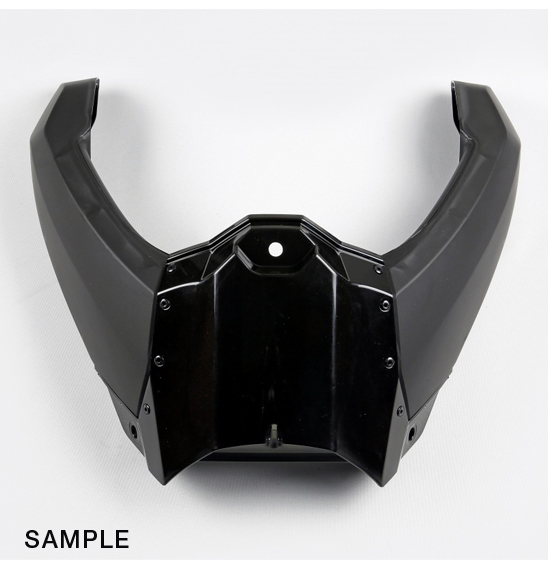 UFO YZF250 14-18/450 14-17/WRF250 15-18/450 16-18 AIR BOX COVER W/RIVETS (WHITE) - Image 1
