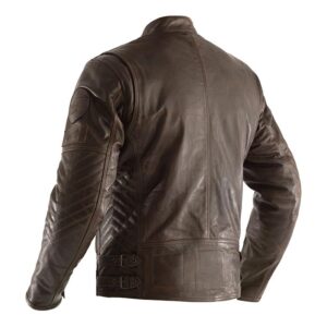 Jacket RST Retro 2 Leather Brown - Image 2