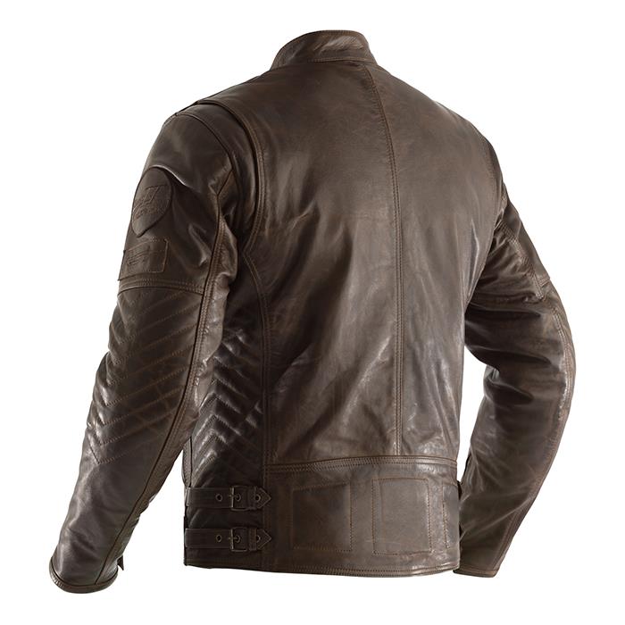 Jacket RST Retro 2 Leather Brown - Image 2