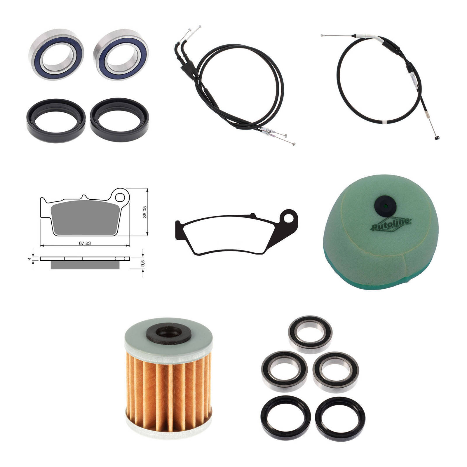 Offroad Refurb Kit - SUZ RMZ450 '05 - Image 1