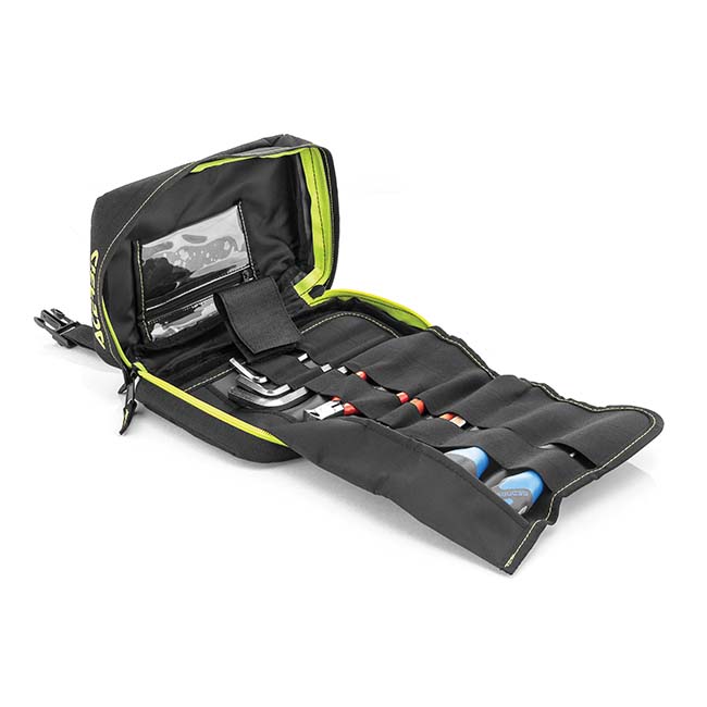 Front Mudguard Toolbag Acerbis Black/Yellow - Image 2