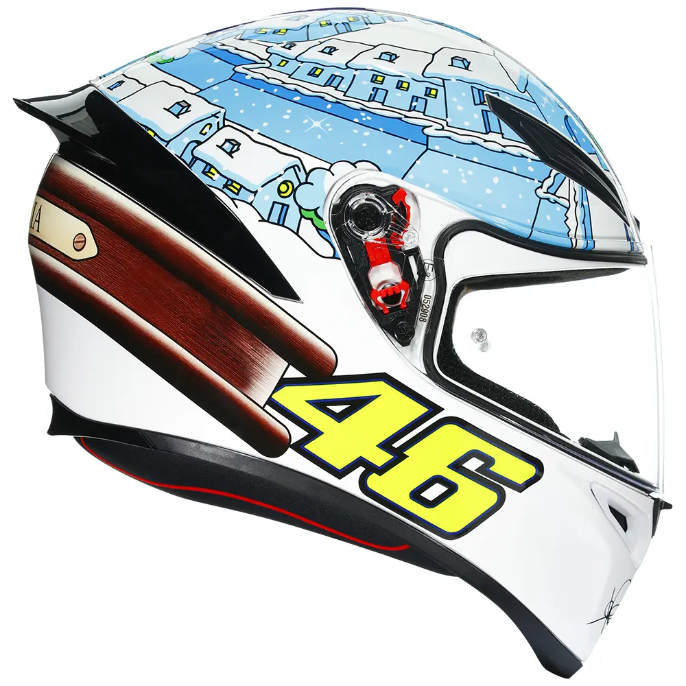 AGV K1 ROad Helmet Rossi Winter Test 2017
