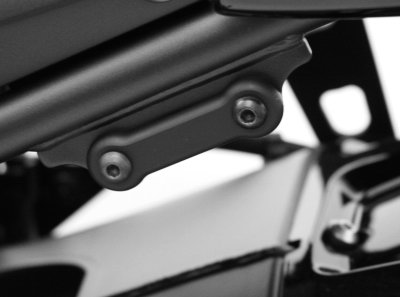 Rear Foot Rest Blanking Plate Single R & G Racing Yamaha FZ8 - Fazer 800 - Image 1