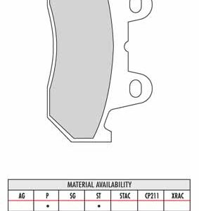 FERODO BRAKE BPADS 312ST - Image 62