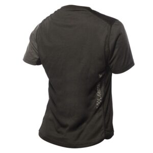 Fasthouse Classic Mercury Short Sleeved Jersey Ladies Black Heather/Charcoal Heather - Image 2