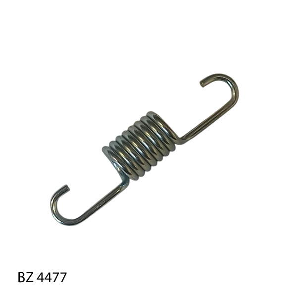 TENSION SPRING HOOK ENDS DIA. 18.5 x 87 mm LONG DIA. 3 mm WIRE - Image 1