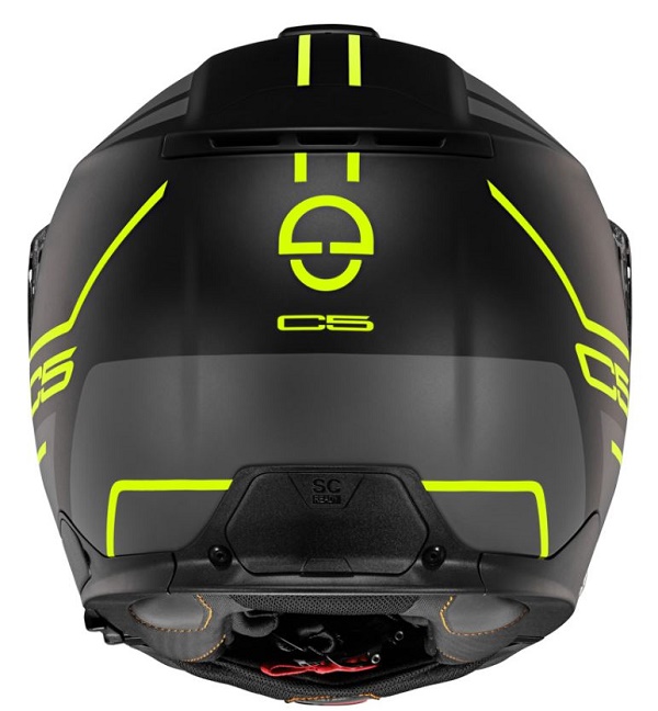 Schuberth (22) C5 Master Yellow Road Helmet - Image 3