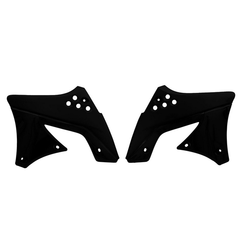 RADIATOR SHROUDS  RTECH KX250F 09-12  BLACK KA04703001 - Image 1