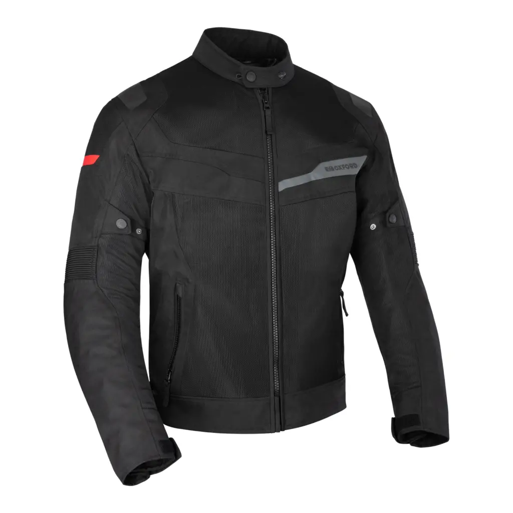 Oxford Dakar D2D Air Motorcycle Road Jacket Tech Black