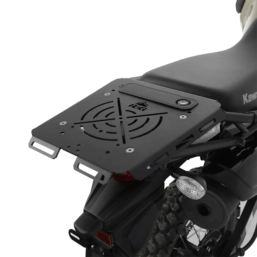 R&G Rack Plate for Kawasaki KLR 650 22- Black - Image 1