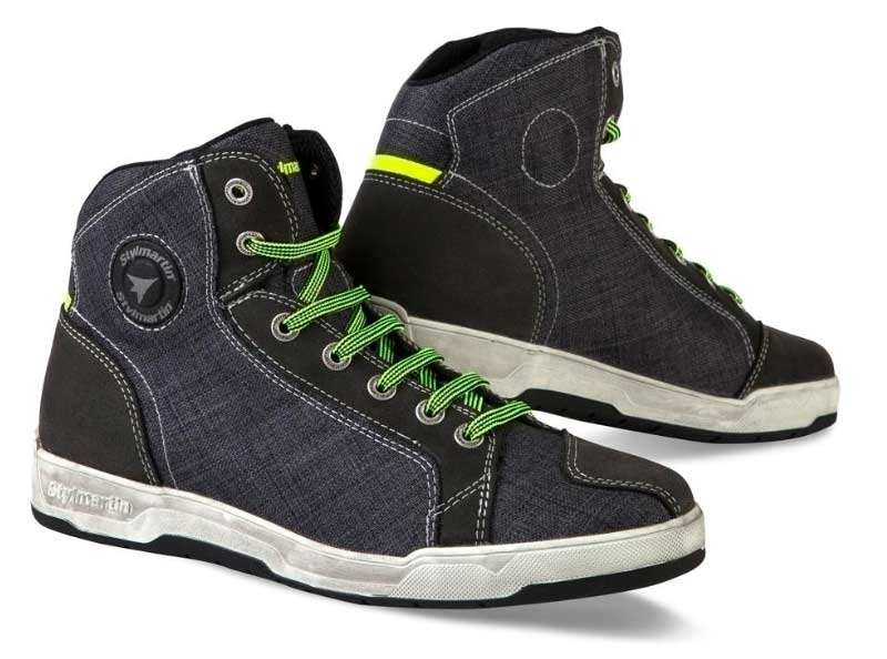 KANSAS FABRIC/LEATHER URBAN BOOTS ANTHRACITE 38 - Image 4