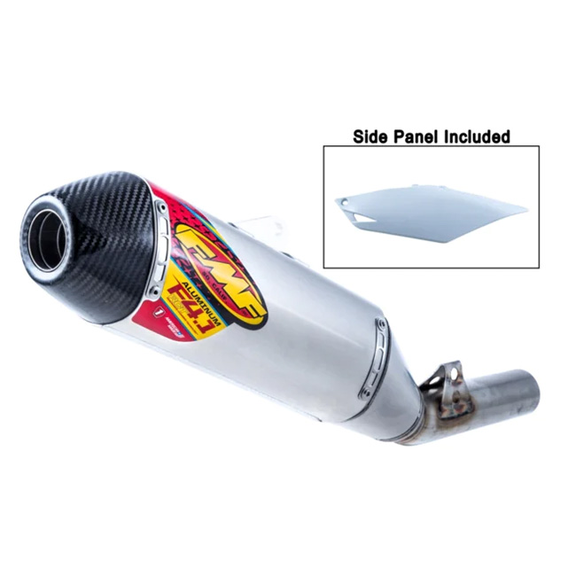 *4.1 RCT S/S CRF450R 13-16 Single Slip On w/side panel [] - Image 1