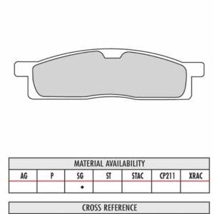FERODO BRAKE BPADS FA88 - Image 79