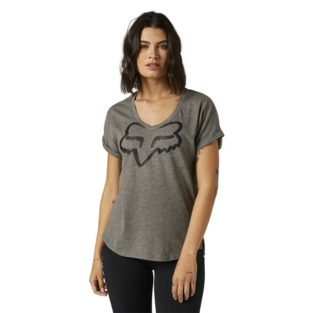 FOX WOMENS BOUNDARY SS TOP [GRAPHITE] XS