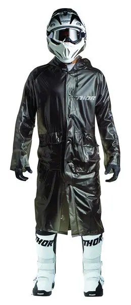 Thor MX Excel Rain Trench Coat Black