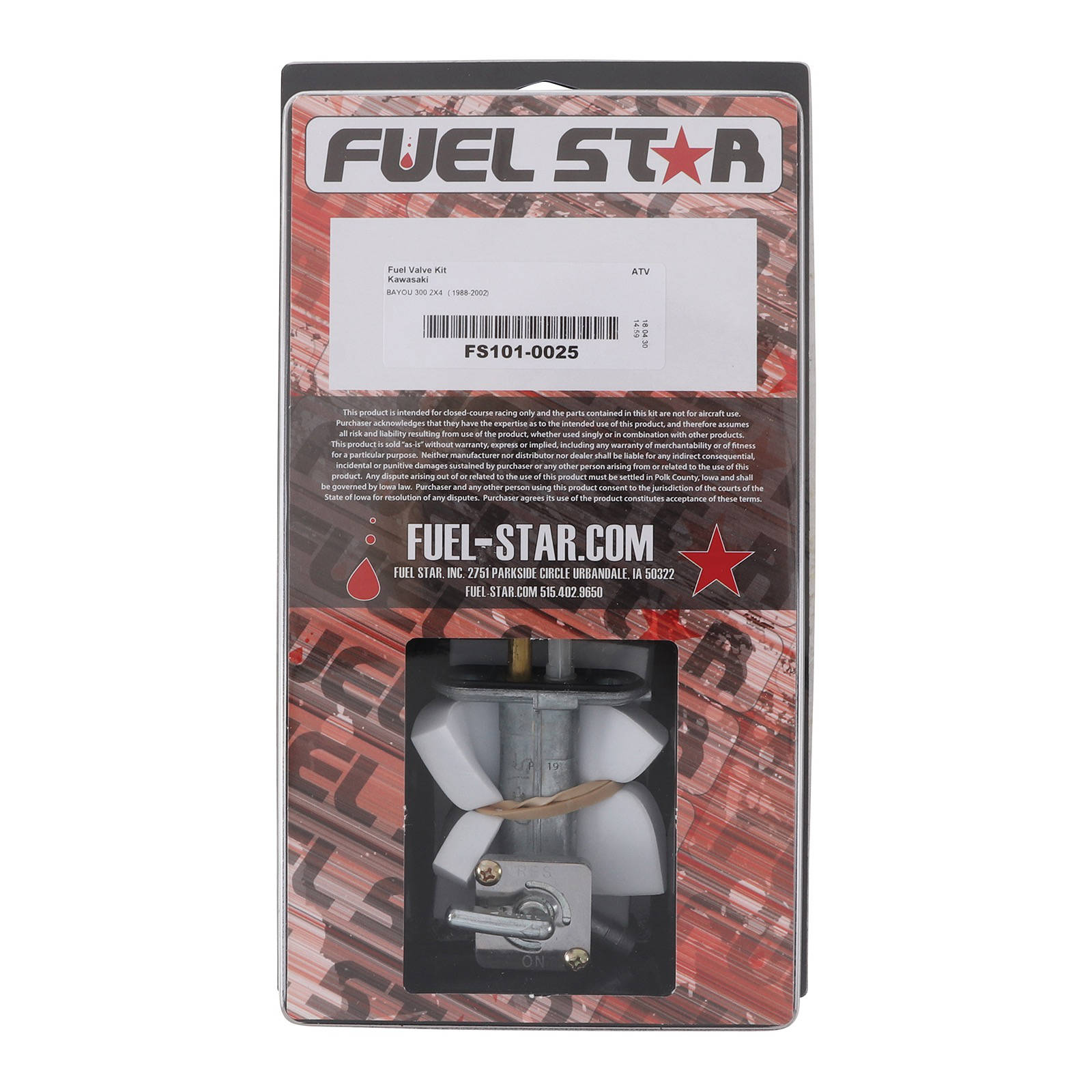 All Balls Racing Fuel Tap Kit (FS101-0025) - Image 1