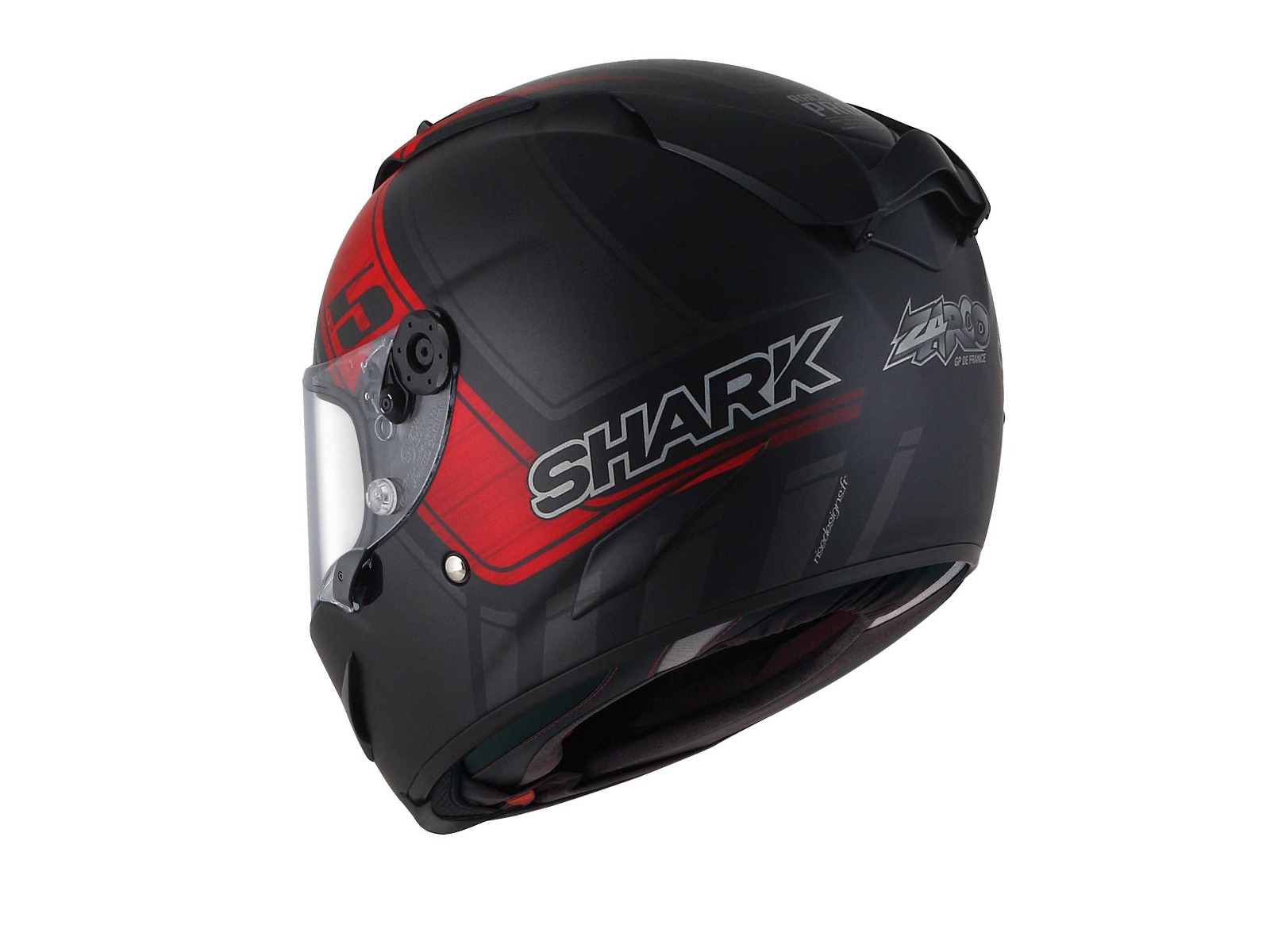 Shark Race-R Pro Replica Zarco GP De France Mat Helmet - Image 2