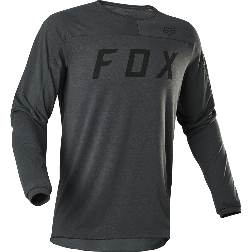Motocross Jersey Fox Legion Dri-Release Poxy Black - Image 2