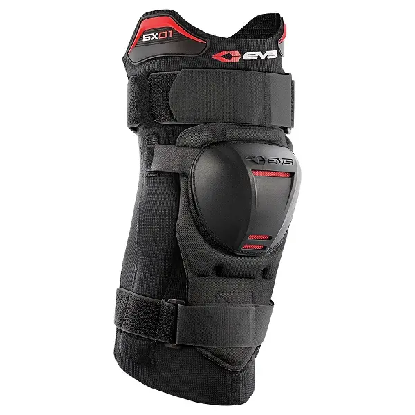 EVS SX01 KNEE BRACE BLACK LRGE