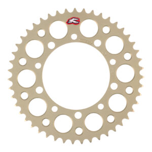 Renthal Sprocket Hard Anodised 48T Silver - Image 1