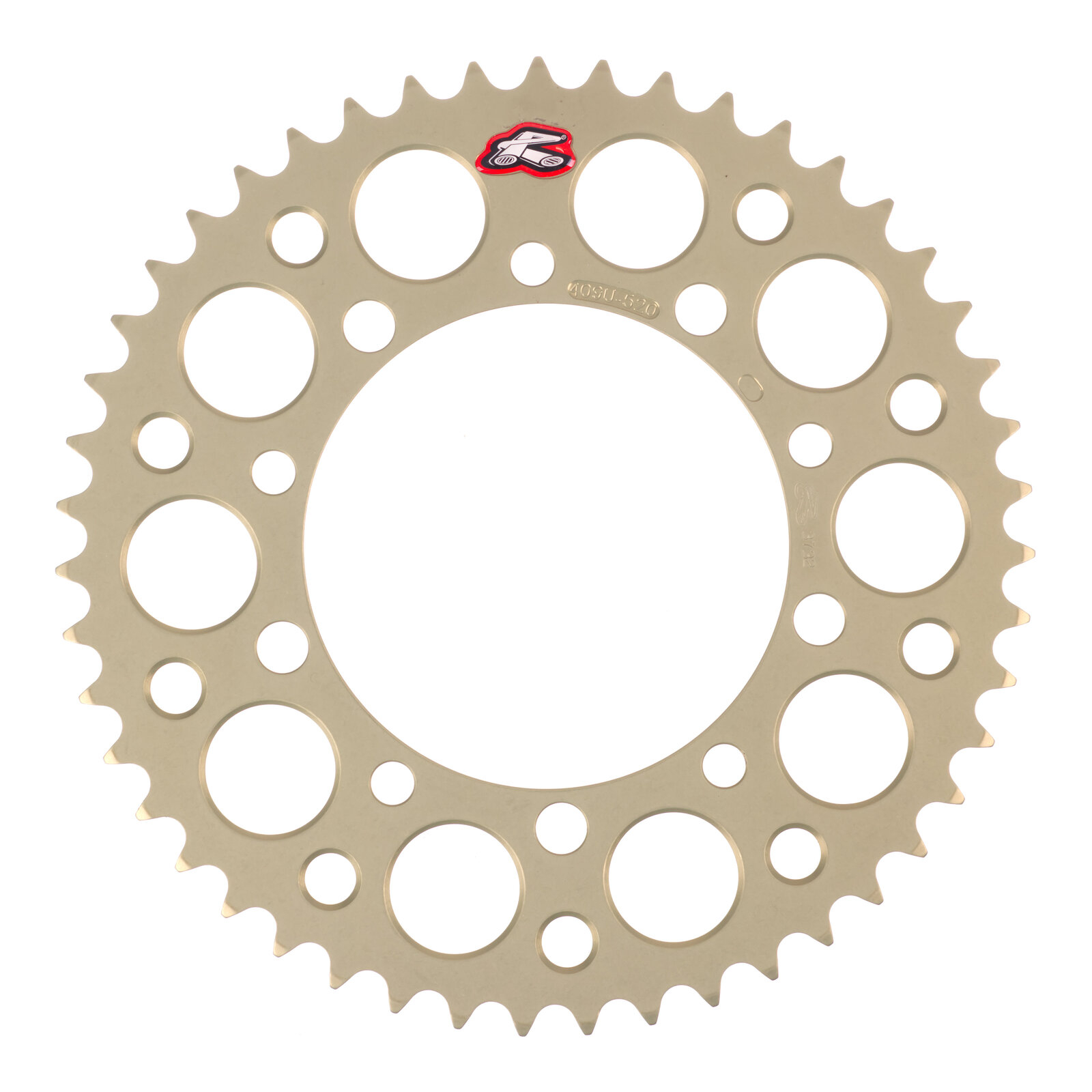 Renthal Sprocket Hard Anodised 48T Silver - Image 1