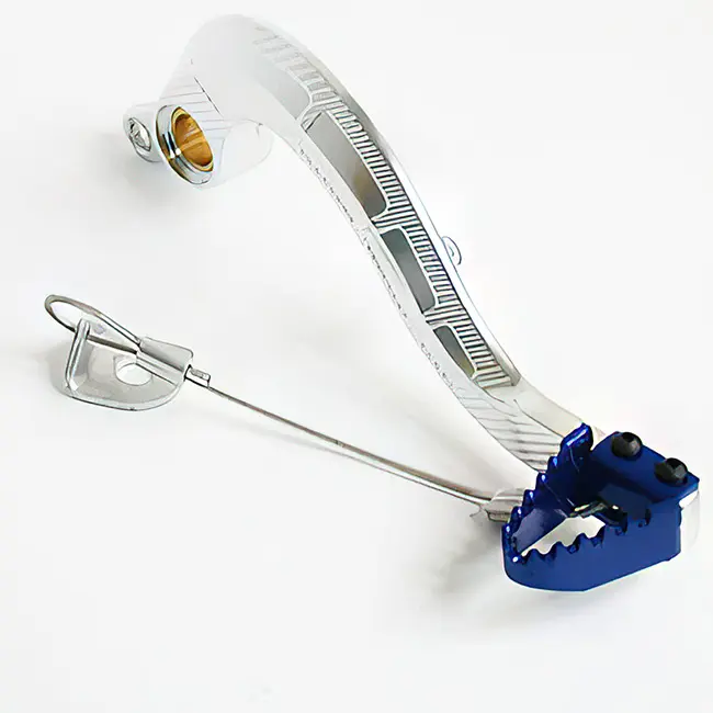 *Brake pedal YZF250 blue tip w/brake snake Tech7
