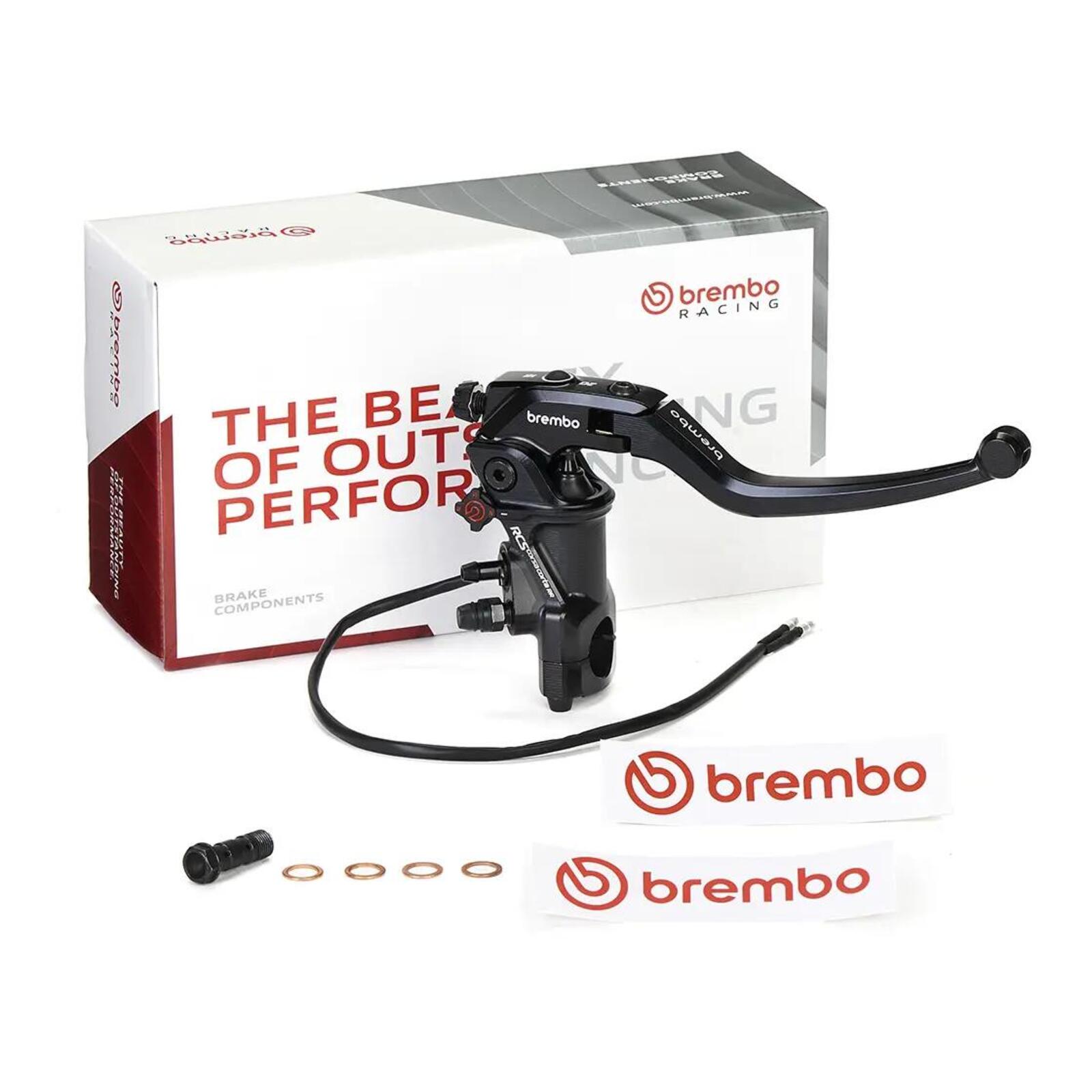 Brembo Upgrade RCS17 Corsa Corta RR Front Brake Master Cylinder 110E71140 - Image 1