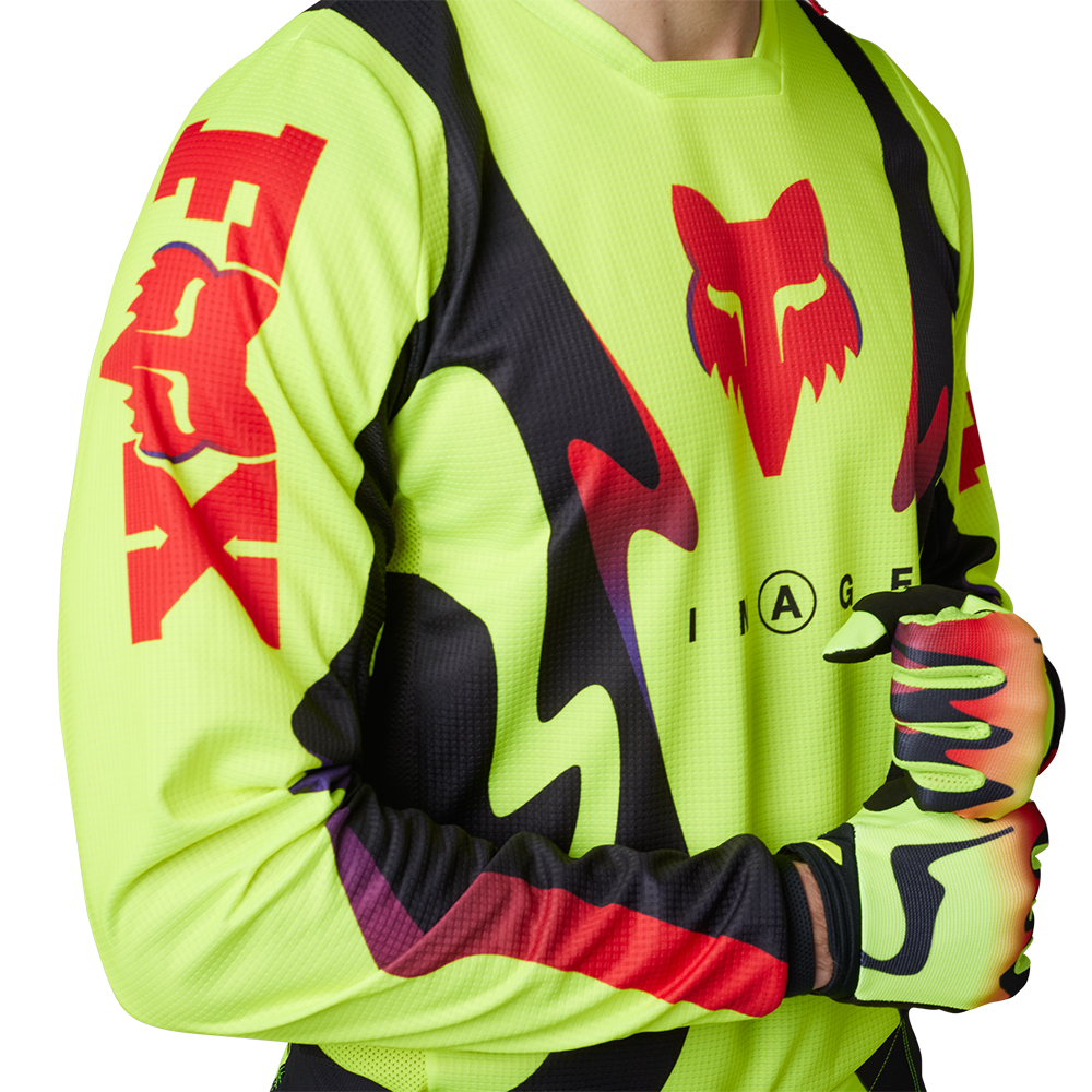 Fox 180 Kozmik Motocross Jeresy Flo Orange - Image 10