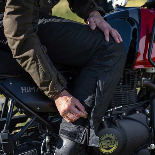 Merlin Lombard Cotec Wax Road Pants Black - Image 4