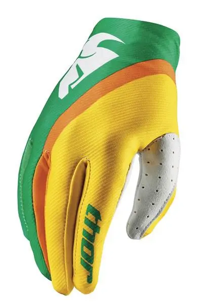 Motocross Gloves Thor 2016 Ladies Void Green/Yellow