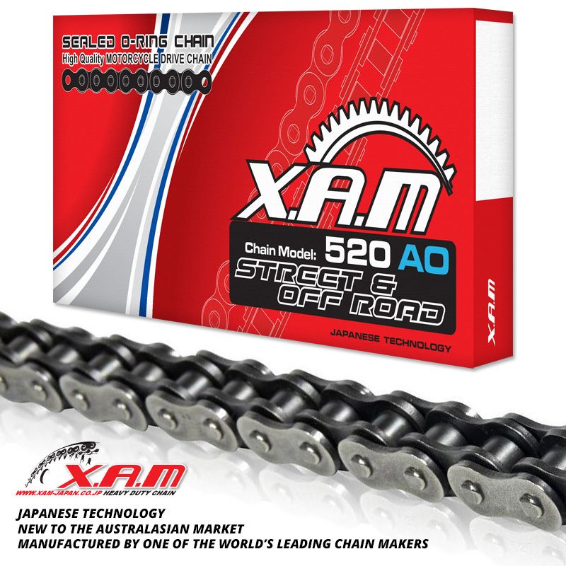 CHAIN XAM 520AO x 110 O-RING - Image 1