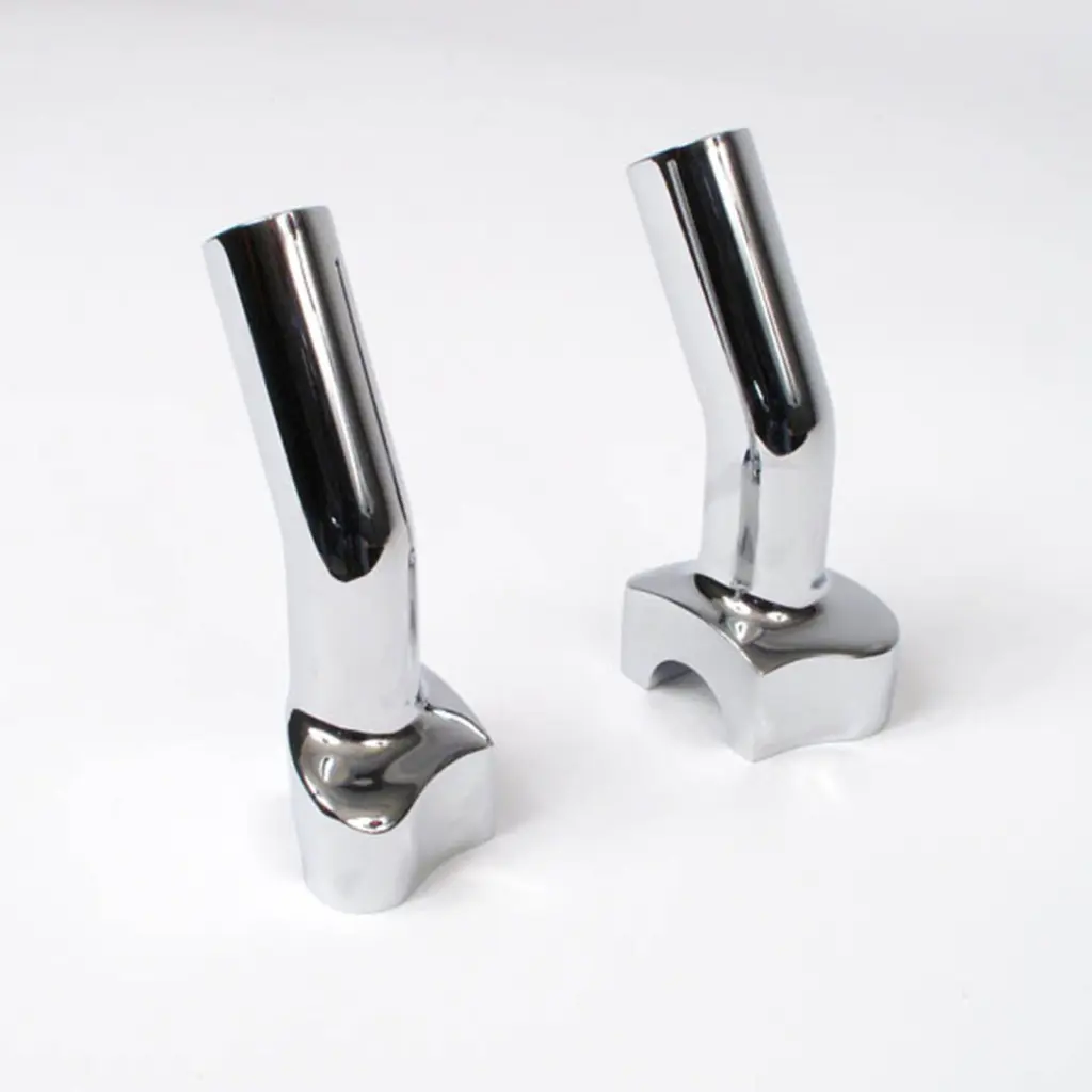 WHITES PULL BACK SOFTAIL RISERS 4" 12-625