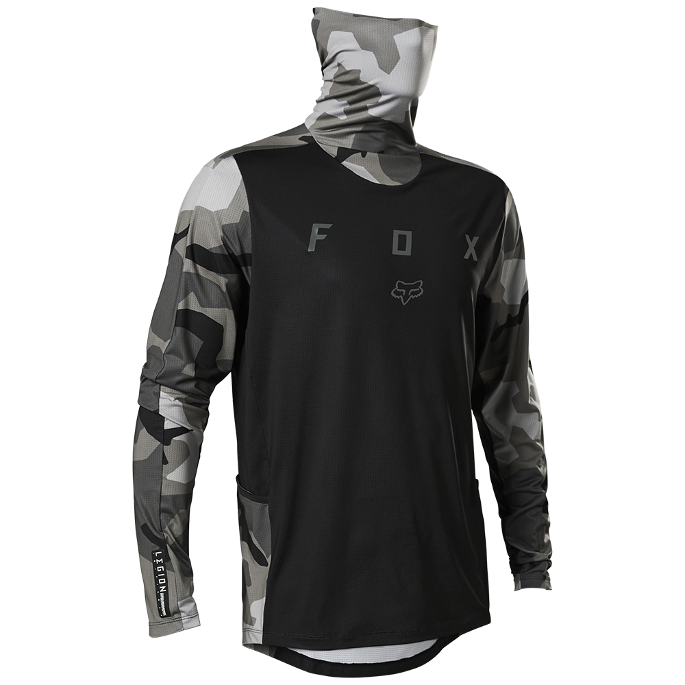 Fox Racing Ranger Drive Jersey Black Camo - Image 1