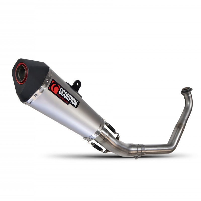 YZF-R125 Serket Taper Full System Titanium Sleeve 2019-2020 - Image 1