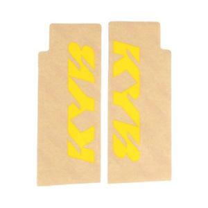Decal Fork Kayaba Clear Yellow - Image 1