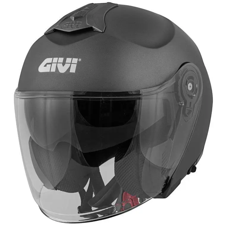 Givi X22 Planet Jet Open Face Helmet Titanium